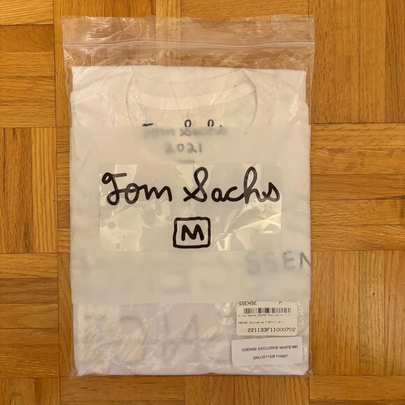 NWT Tom Sachs SSENSE Exclusive Collection T-Shirt, Size: M (fits like S) - Picture 3 of 3